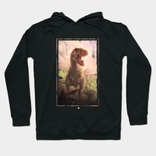 Trex on love Hoodie